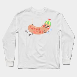 Weenie Cartoon Funny Art Long Sleeve T-Shirt